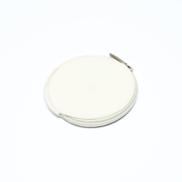 LOEWE Leather Mini Wallet/Coin Case, Ivory